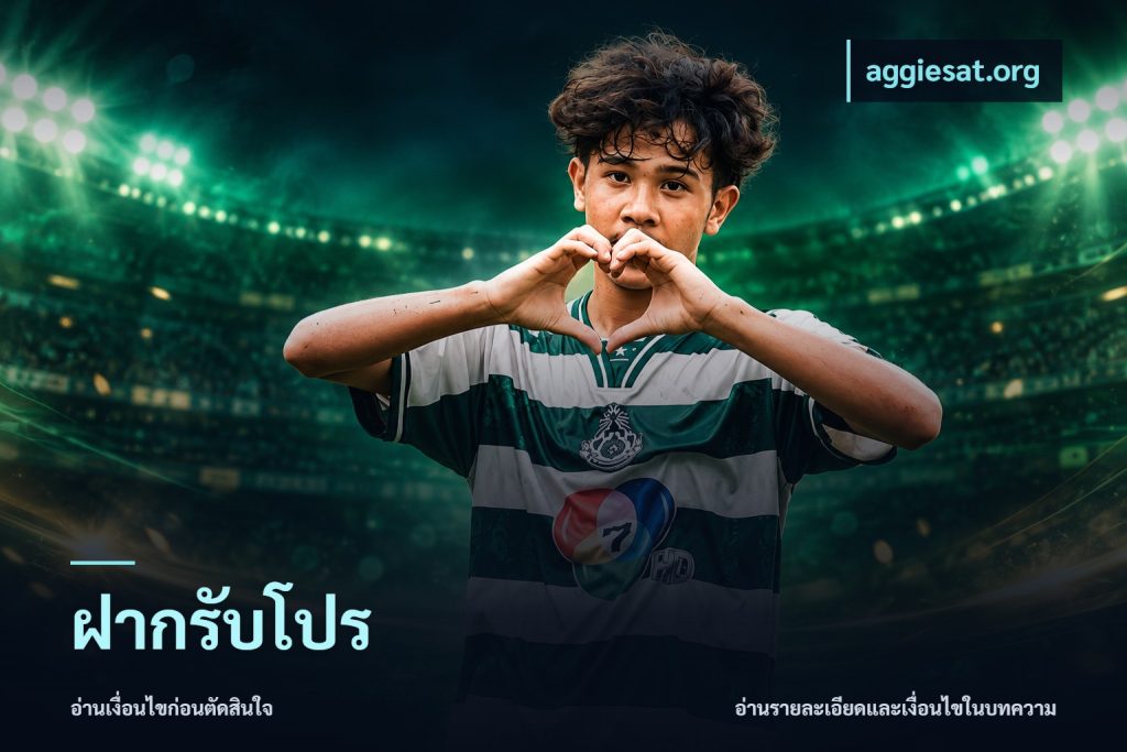 ฝากรับโปร