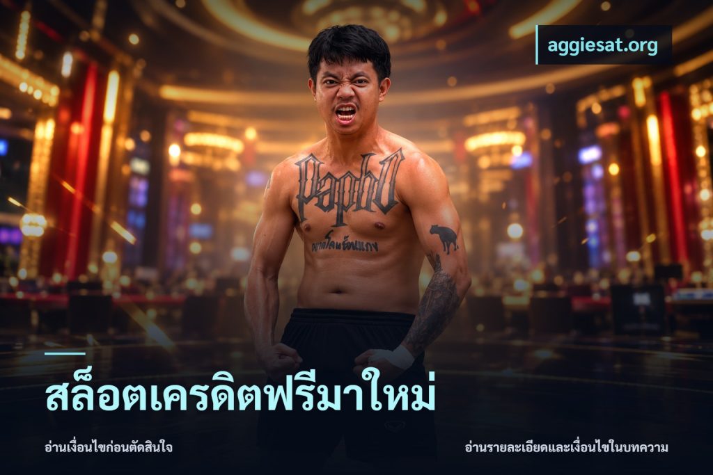 สล็อตเครดิตฟรีมาใหม่