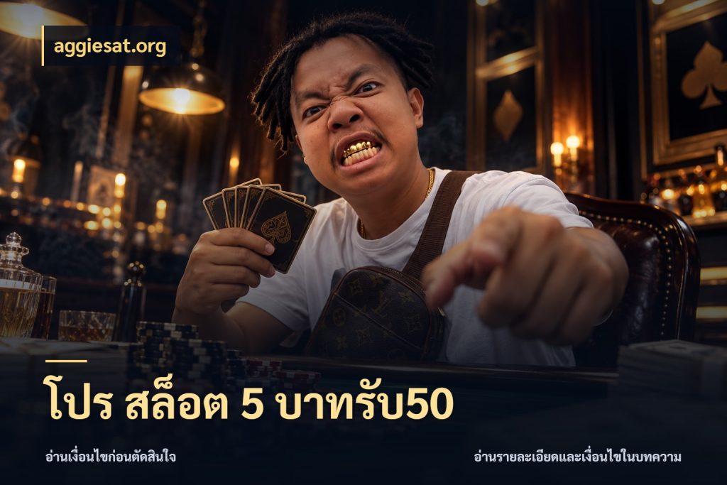 โปร สล็อต 5 บาทรับ50 aggiesat.org เครดิตกับรูปแบบโปรที่ตรงใจ