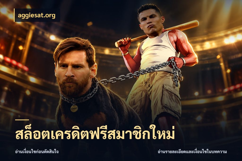 สล็อตเครดิตฟรีสมาชิกใหม่ เลือกสไตล์ความสนุกจากรูปแบบเครดิต กับ aggiesat.org
