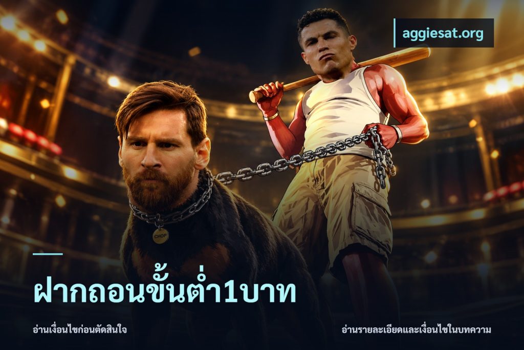 ฝากถอนขั้นต่ำ1บาท