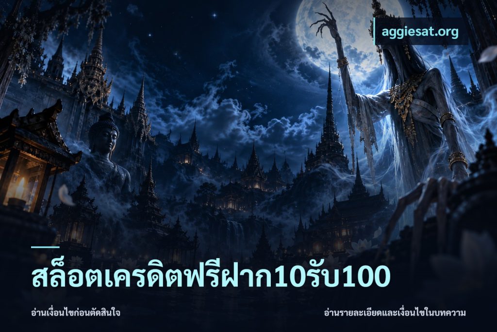 สล็อตเครดิตฟรีฝาก10รับ100